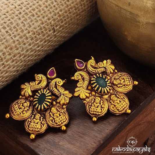 Emerald Green Earrings (Ge9998)