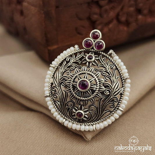 Traditional Pink Finger Ring (F2747)