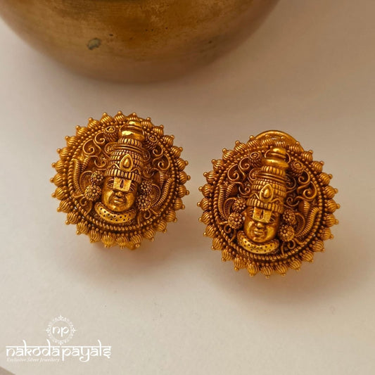 Divine Venkateshwara Studs (Ge11168)