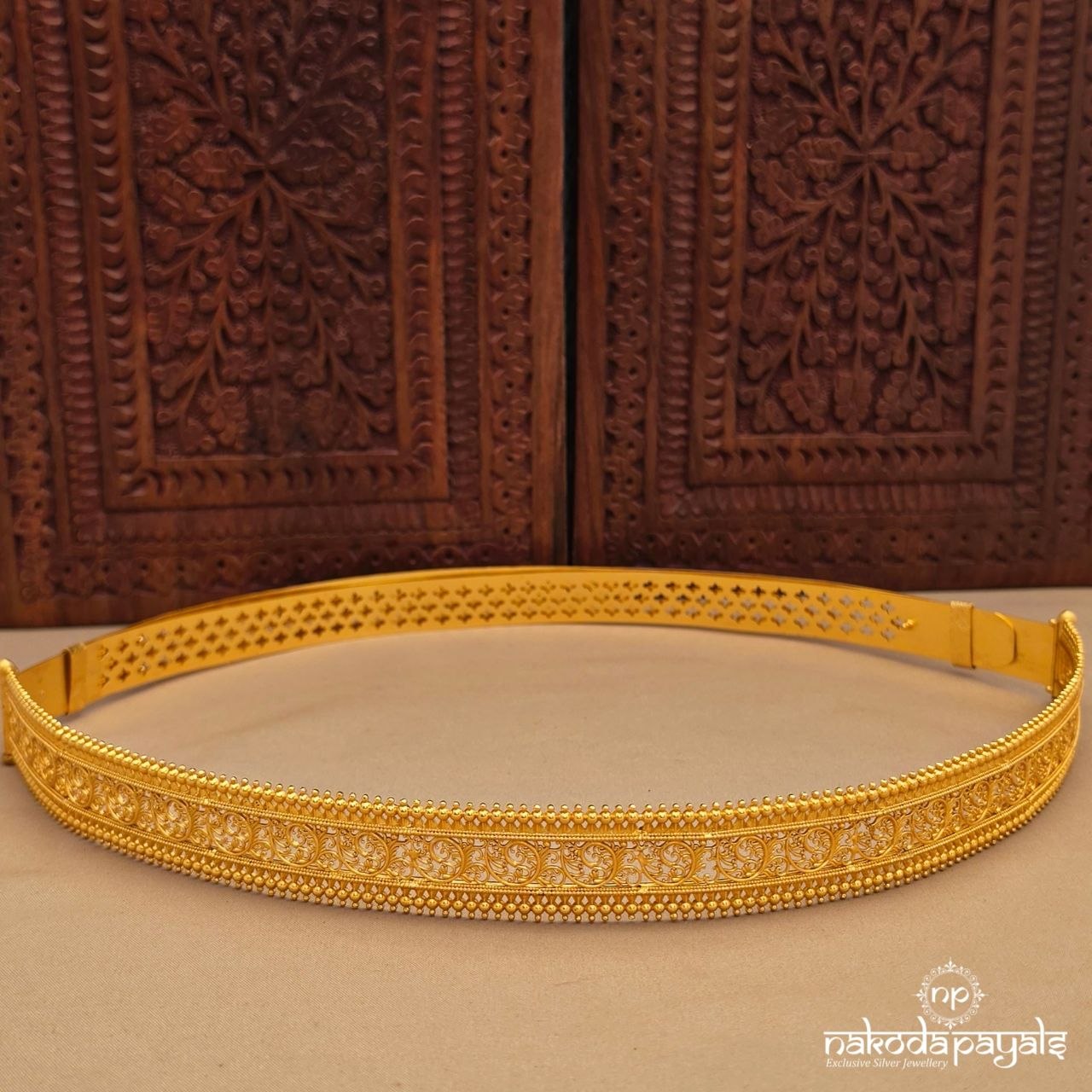Elegant Gold Drop Waistbelt (D0267)