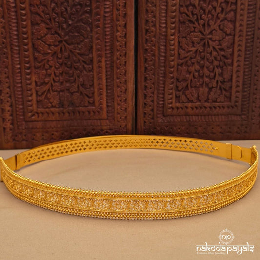 Elegant Gold Drop Waistbelt (D0267)