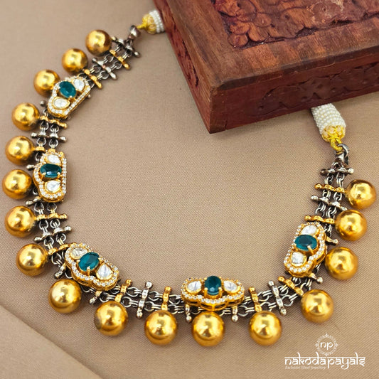Ball Drop Moissanite Exquisite Neckpiece (N11916)