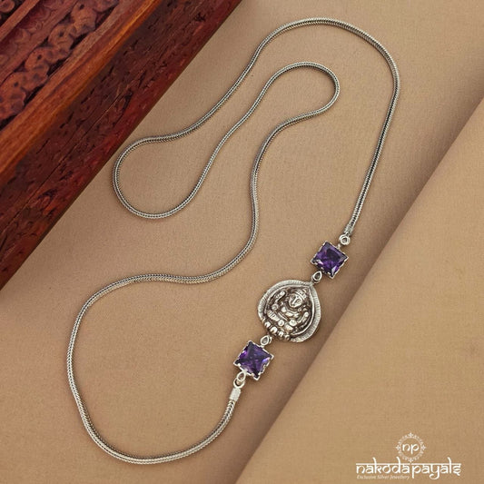 Amethyst Lakshmi Mope Mala (N11795)