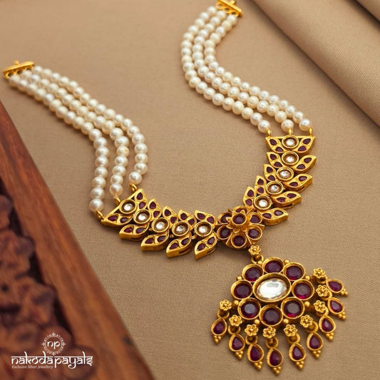 Endearing Pearl Neckpiece (Gn10468)