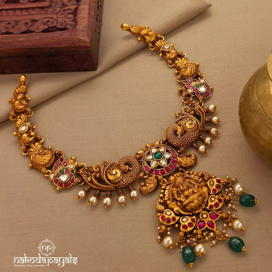 Lakshmi Kundan Neckpiece (Gn10107)