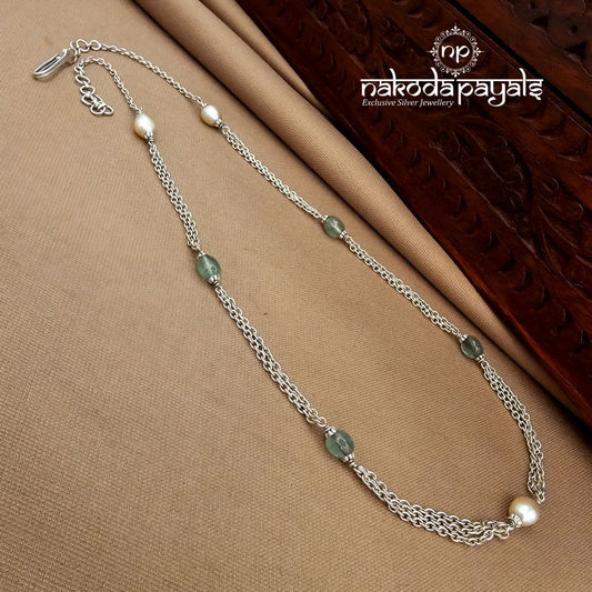 Pearled Drop NeckChain (N11556)