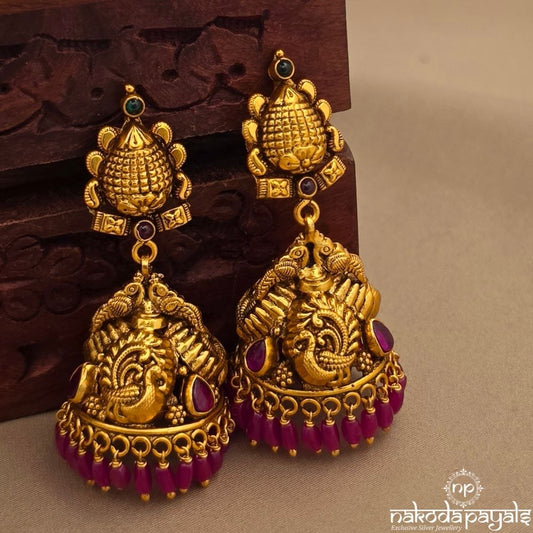 Mango Traditional Jhumka (Ge10906)