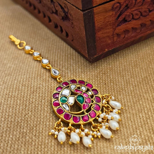 Pearl Drop Maang Tikka (Gm1239)