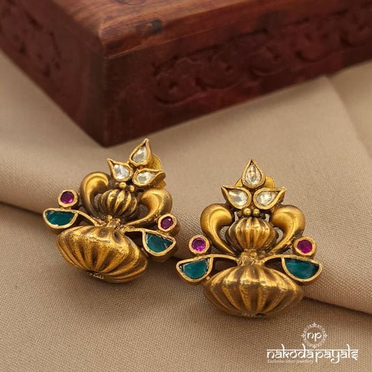 Unique Kundan Chandbali (Ge10701)