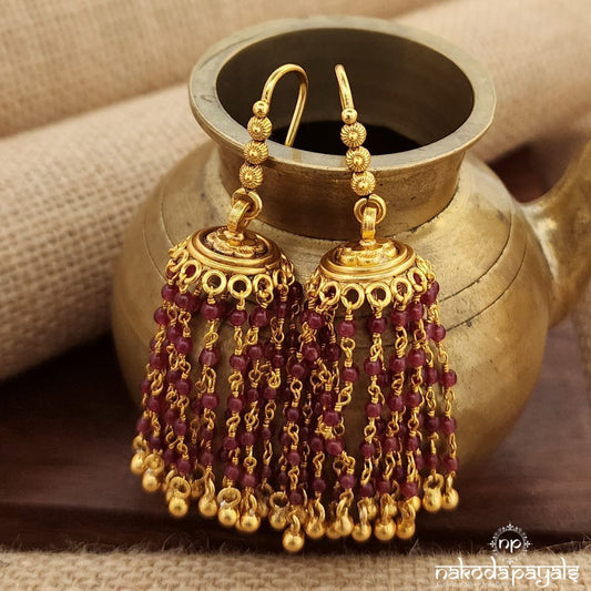 Ball Drop Earrings (Ge9533)