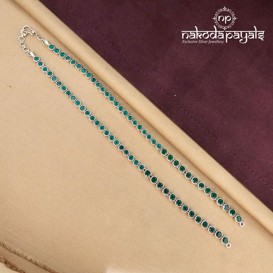 Green Floral Neckchain (N11588)