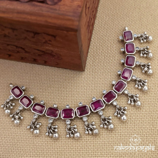 Resplendent Oxidised Choker (N12020)
