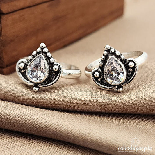 Lotus White  Toerings (T4692)