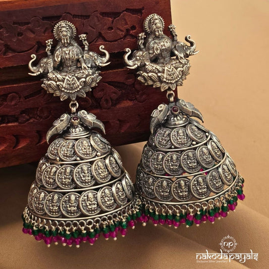 Elephant Lakshmi Jhumka (J1692)