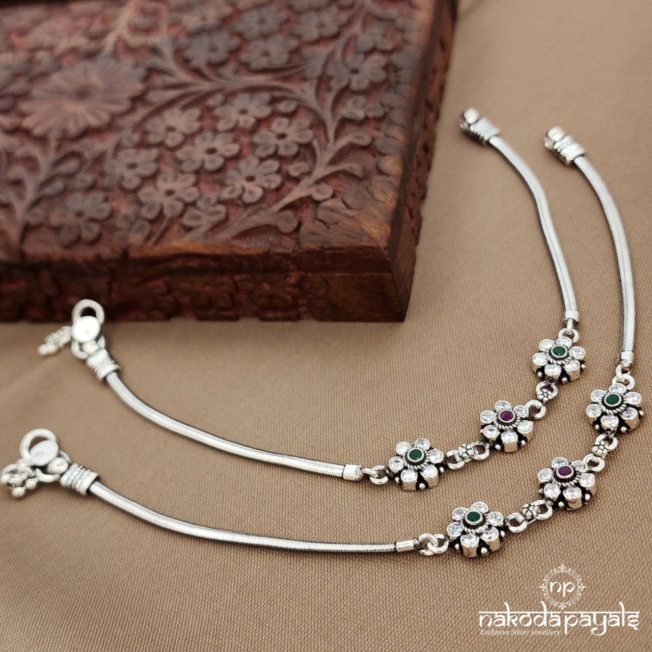 Pink Dot  Anklets (A6790)