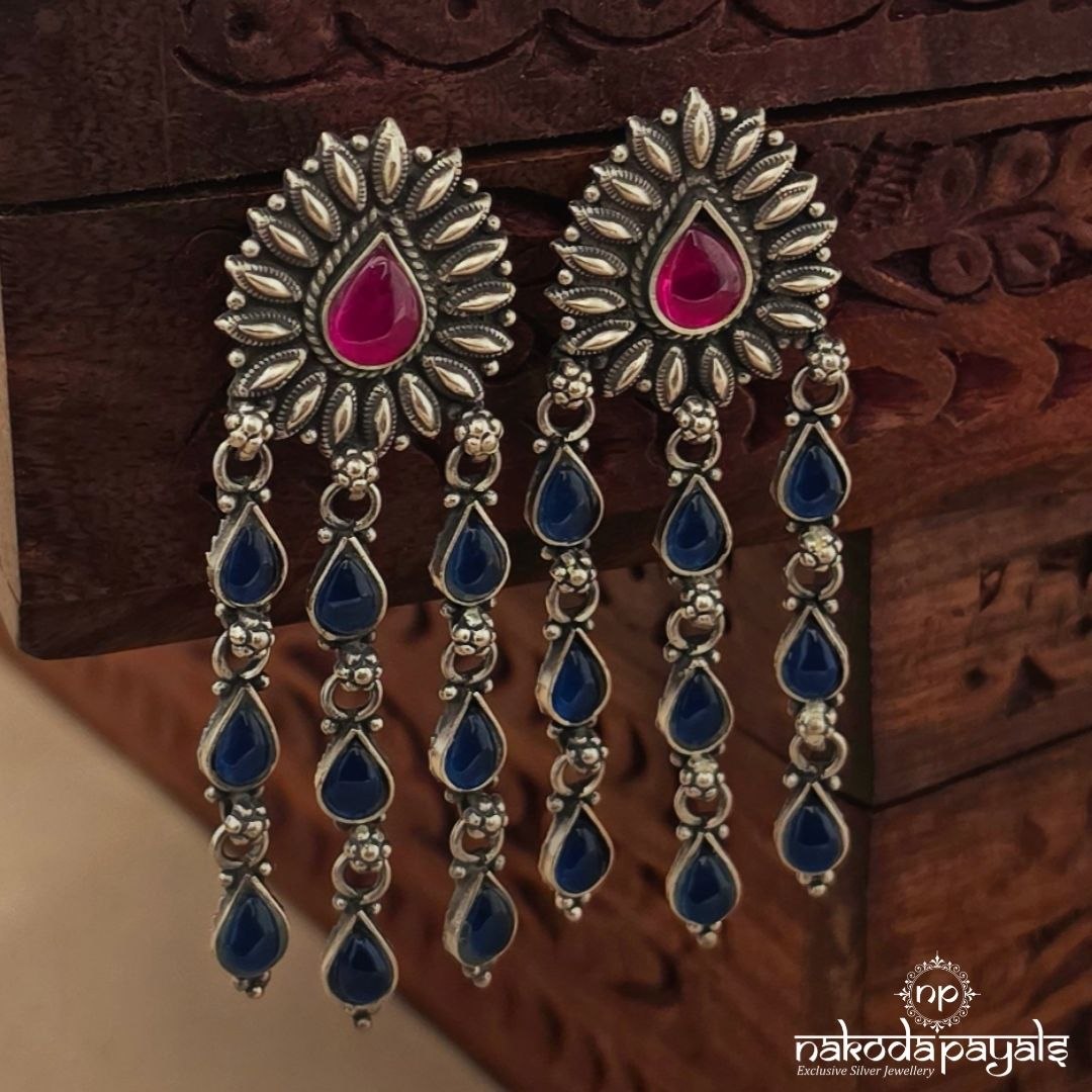 Blue Drops Earrings (C4276)