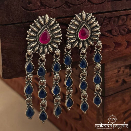 Blue Drops Earrings (C4276)