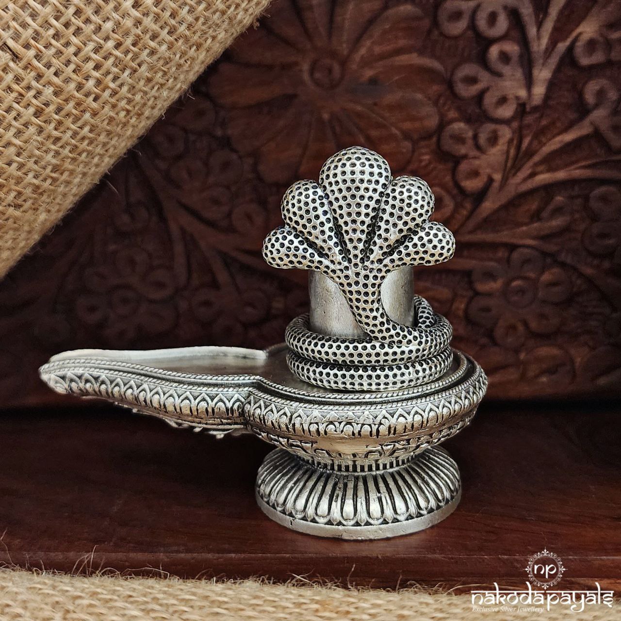 Naga with Shiva Linga Idol (Aa1752-54)