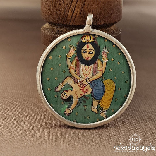 Narashima Painted Pendant (P2493)