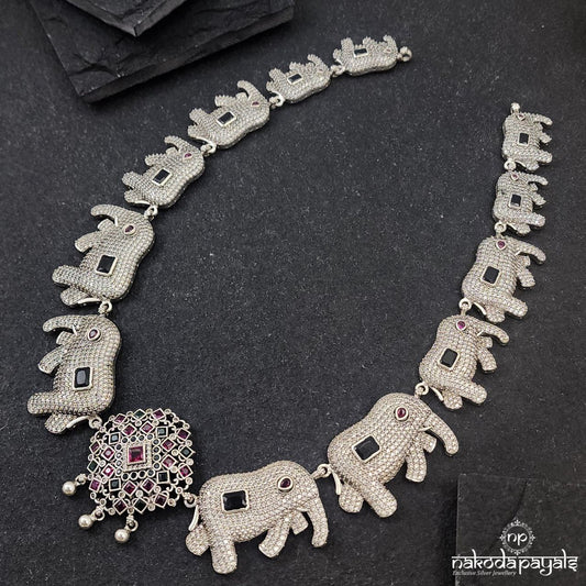 Blue Elephant Neckpiece (N10539)