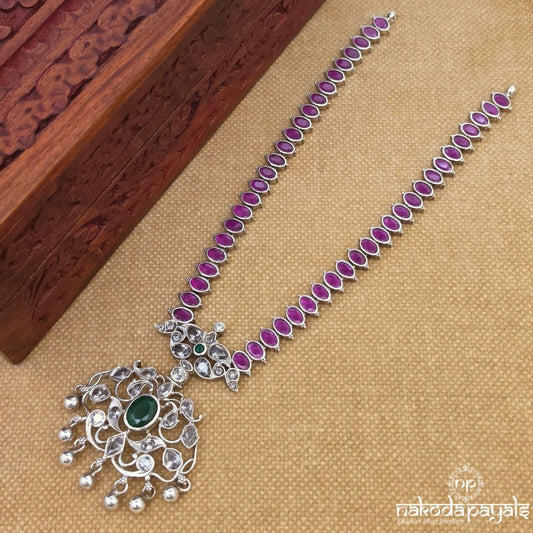 Exquisite Oxidised Neckpiece (N12034)