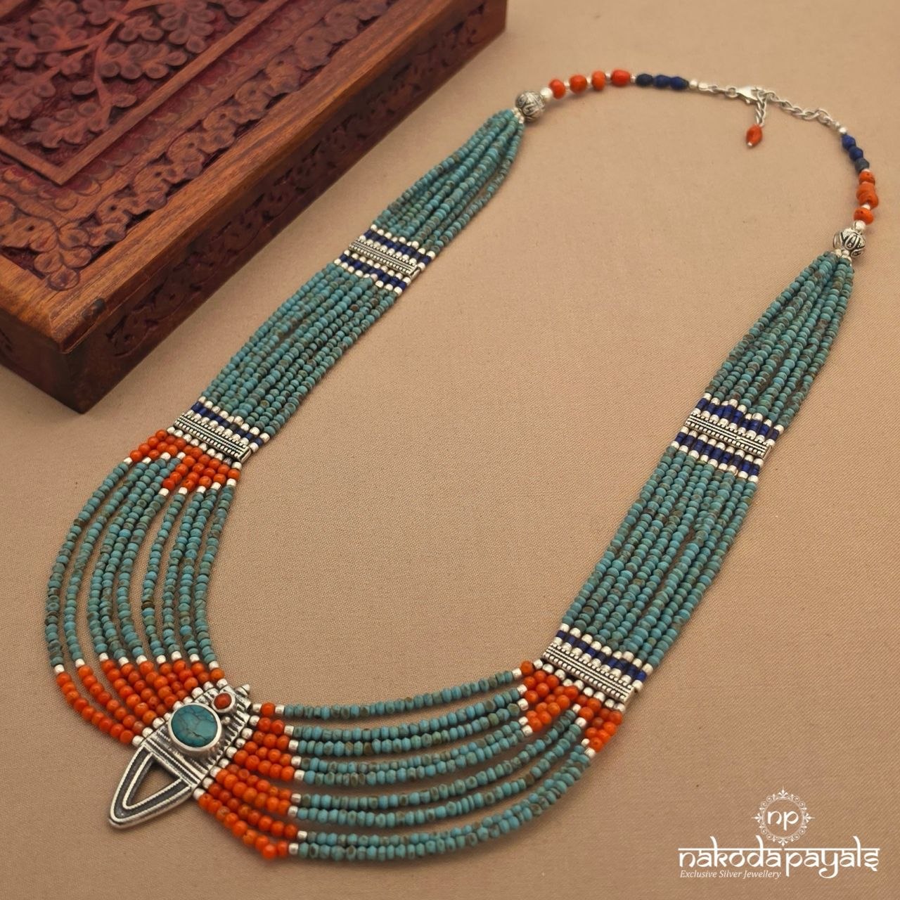 Aqua Trail Neckpiece (N12053)