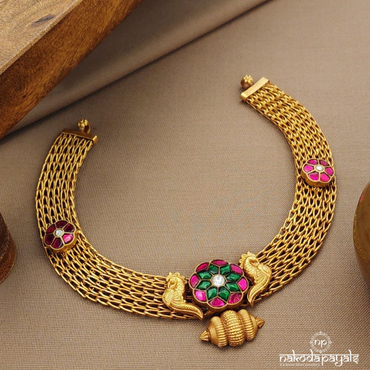 Kundan MultiColor Neckpiece (Gn9548)