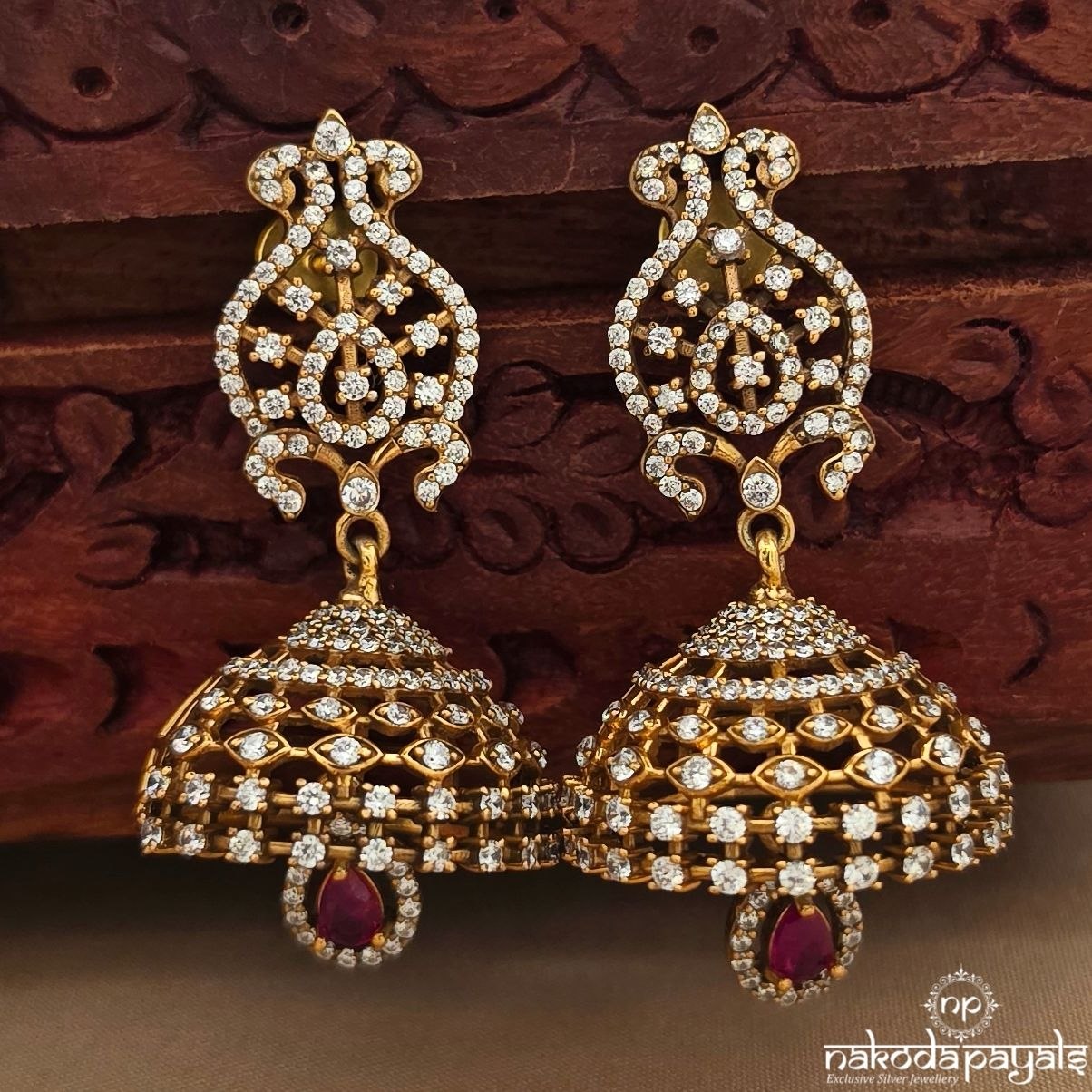 Exclusive CZ Jhumka (Ge10970)