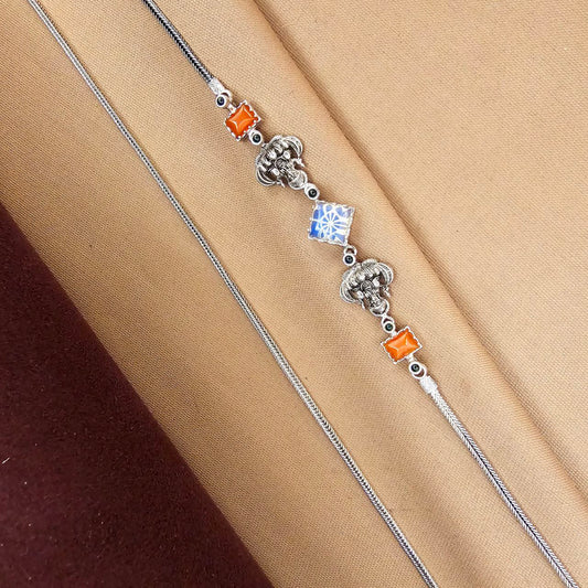 Greenish Lakshmi Mope Mala (N11587)