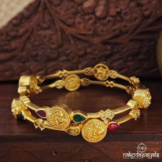 Navaratna Bangles Pairs (Gk3156-58)