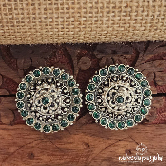 Amazing Oxidised Green Stud (S3555)