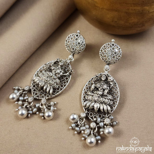 Maha Lakshmi Ball Drop Earrings (C3149)