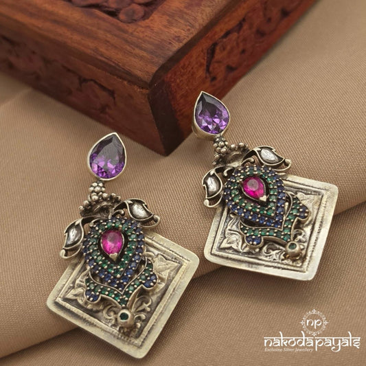 Endearing Amethyst Earrings (C4119)