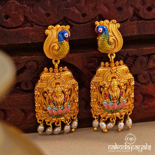 Endearing Peacock Chandbali (Ge10843)