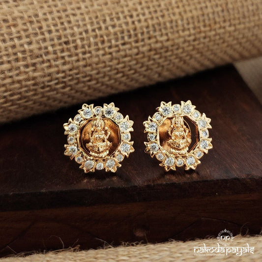 Amazing Circular Swarovski Studs (Ge9488)