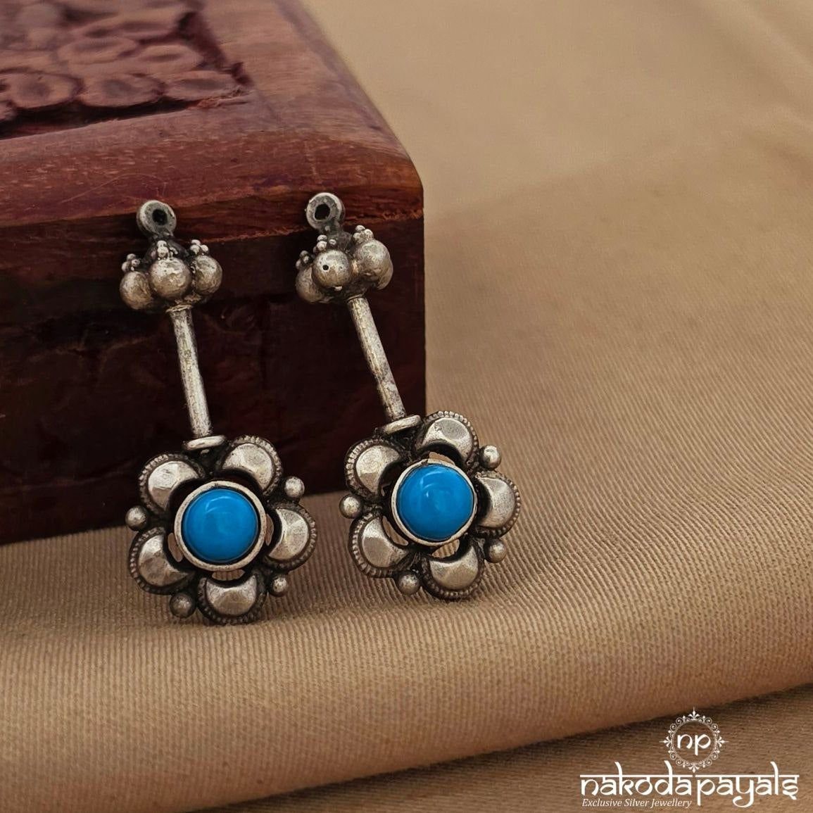 Bluish Oxidised Bugadi (S9513)