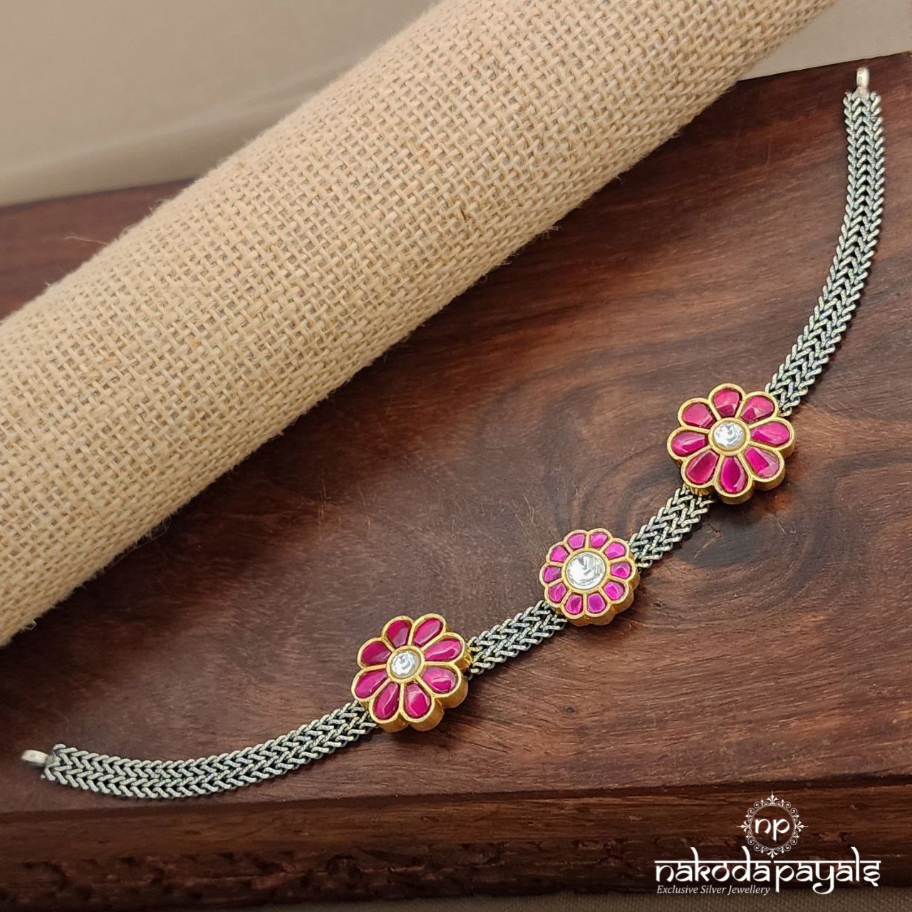 Floral Kundan Choker  (N11252)
