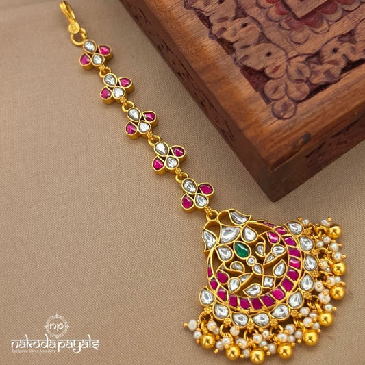 Exquisite Kundan Maang Tikka (Gm1302)