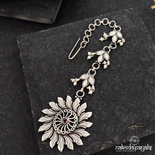 Pink Dot Surya Maang Tikka (M0389)