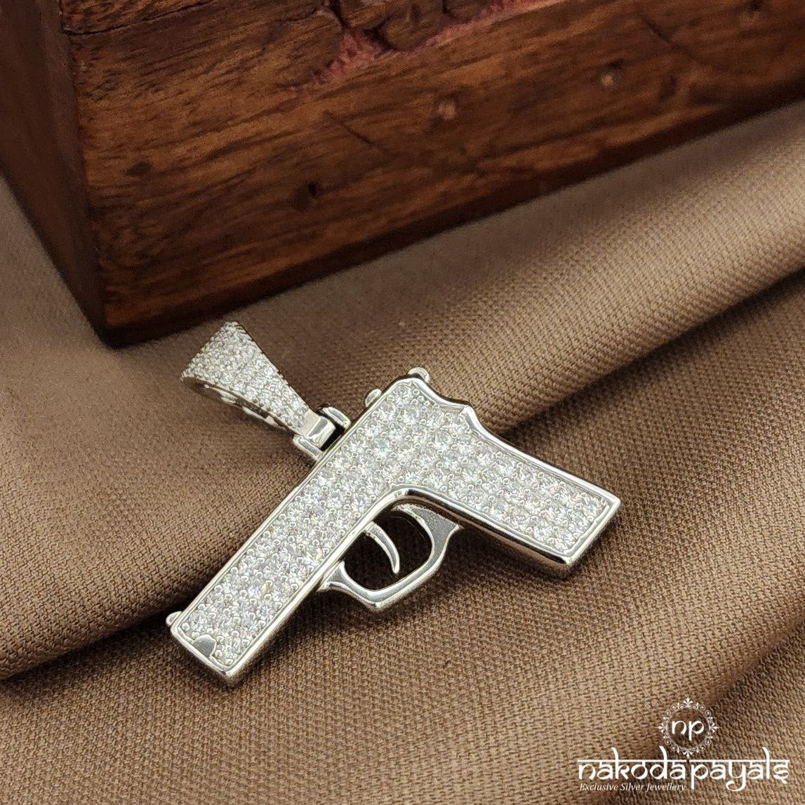 Gun CZ Pendant (Mc1111)