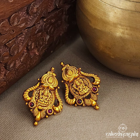 Temple Lakshmi Earrings (Ge10003)