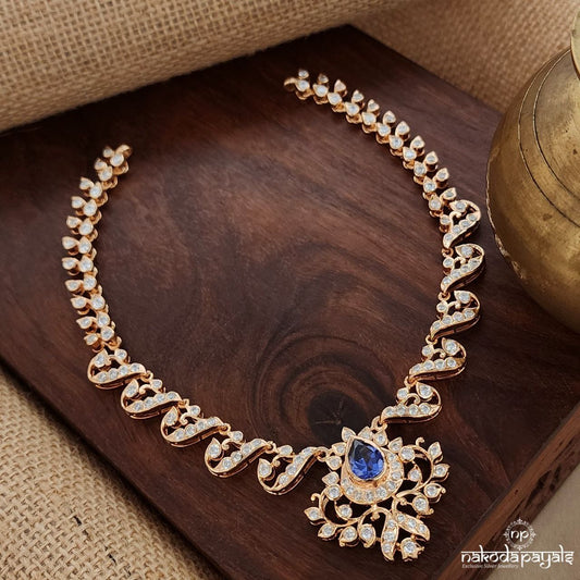 Swarovski Amethyst Neckpiece (Gn9085)