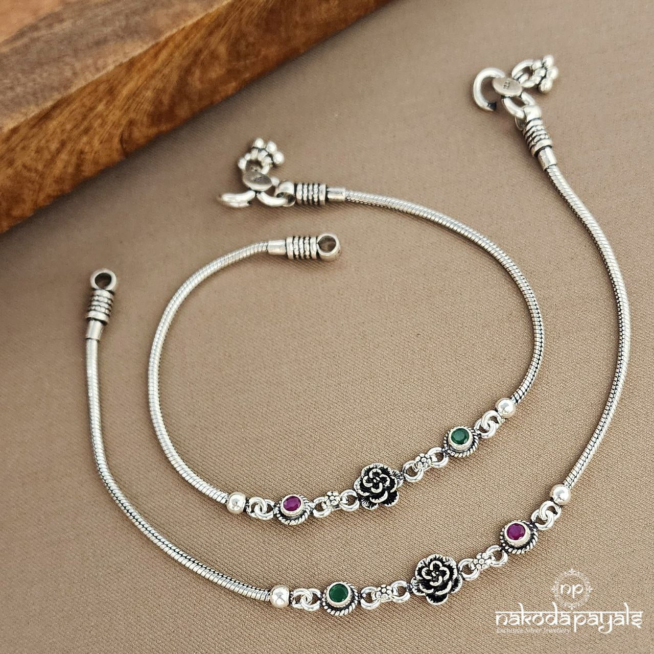 Kemp Rose Anklets (A6585)