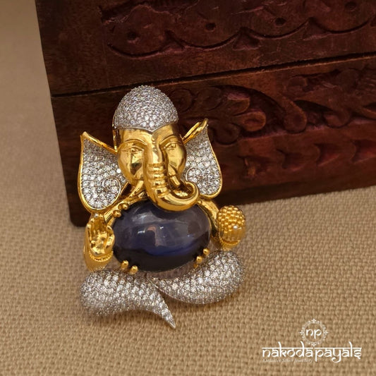 Exclusive CZ Ganesha Pendant (Gp2468)
