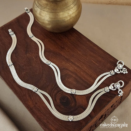 Double Layer Anklets (A6085)