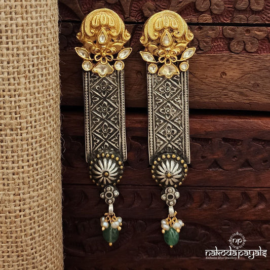 Green Drop Chandbali (Dt1412)