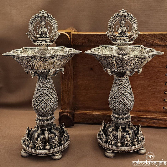 Hanuman "11 Inch" Deepam Pair (Aa2528)