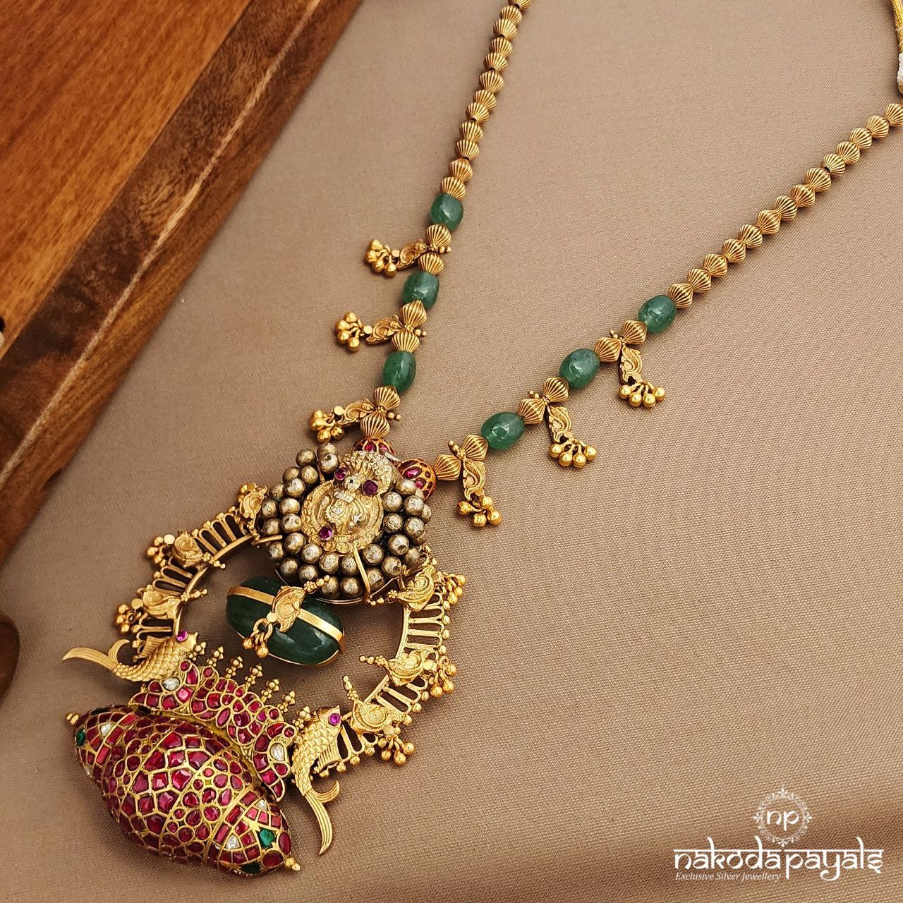 Graceful Kundan Drop Neckpiece  (Gn9478)