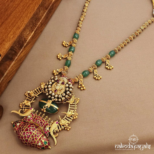 Graceful Kundan Drop Neckpiece  (Gn9478)