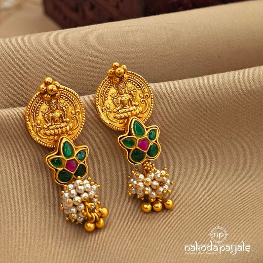 Lakshmi Kasu Kundan Earrings (Ge10793)